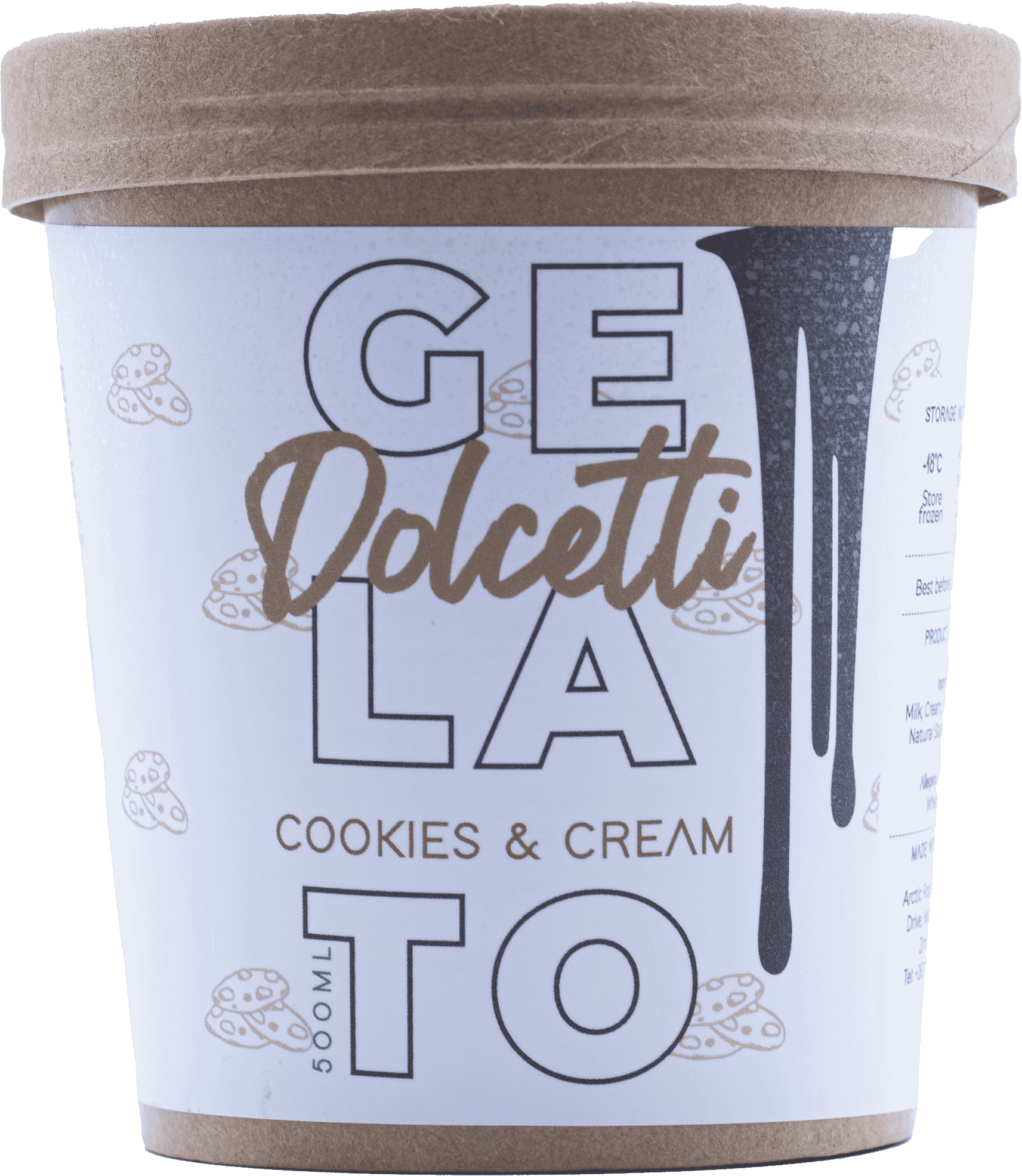 Cookies & Cream Gelato
