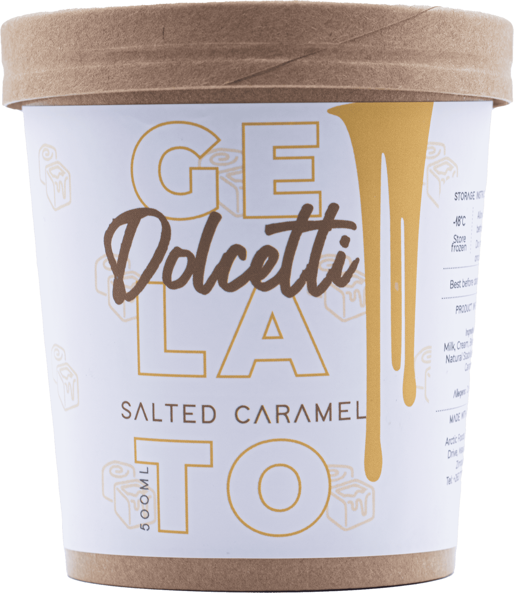 Salted Caramel Gelato